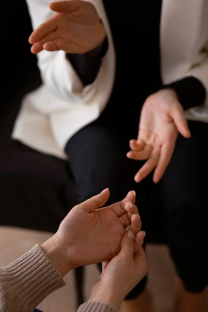 Individual counseling session Bonnie Wallace